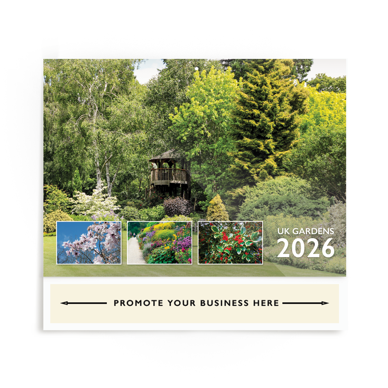 UK Gardens Wall Calendar