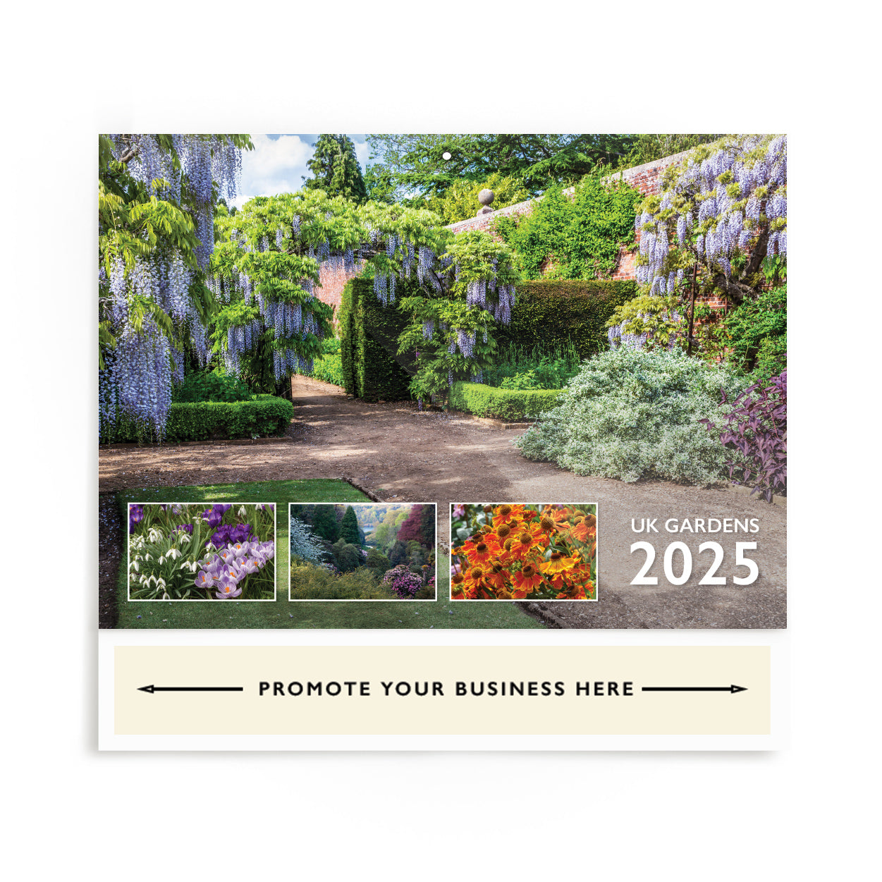 UK Gardens Wall Calendar